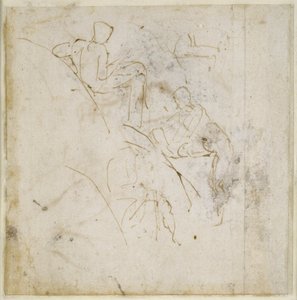 図研究、c.1511 作： Michelangelo Buonarroti